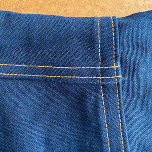 The Overshirt in Navy Hemp/Cotton Canvas
